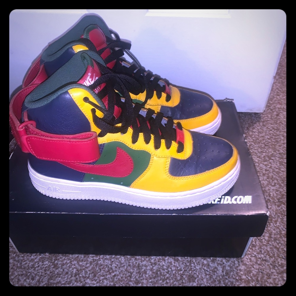 **CUSTOM MADE** COLOR-BLOCK AIR FORCE 1s